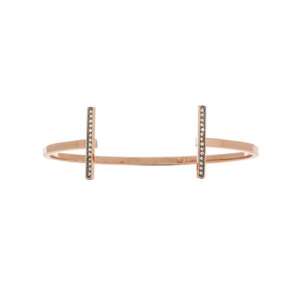 Michael Kors Bar Cuff in Rose Gold